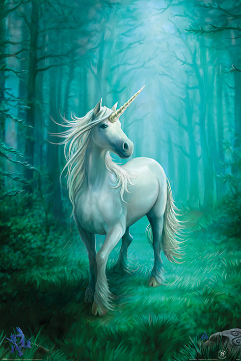 Anne Stokes - Forest Unicorn